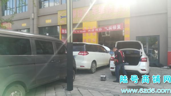 白云区俊发城汽车美容店转让实景图片