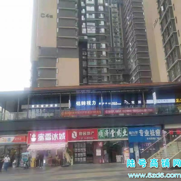 花溪区北大资源缤纷广场门面出租，没有转让费实景图片